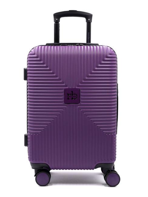 ROCCOBAROCCO NOMAD Trolley misura media viola - Trolley Rigidi