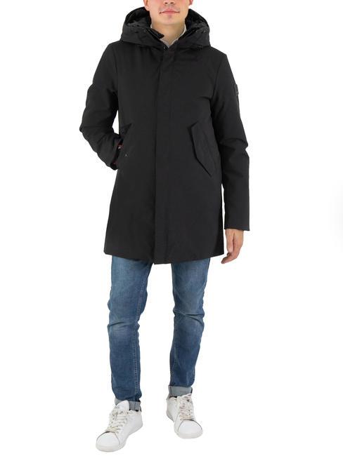 DEKKER GILDOR NEA 01 Parka imbottito con cappuccio nero - Giacche Uomo