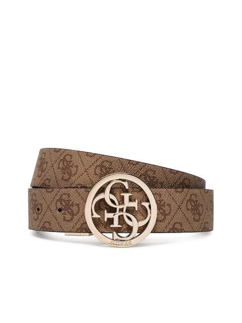 GUESS NOELLE Cintura double face LATTE LOGO - Cinture