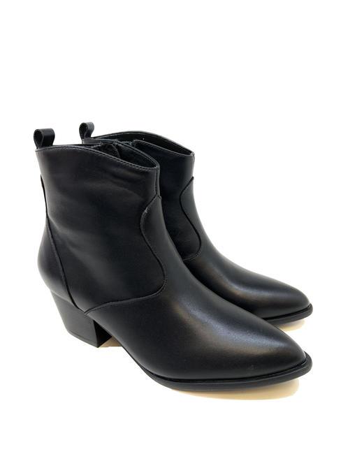 GUESS BOYTA Tronchetti in pelle NERO - Scarpe Donna