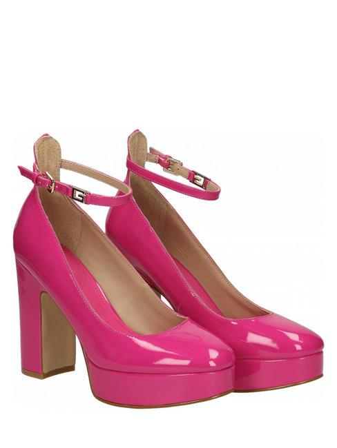 GUESS TEMIS Décolleté vernice con cinturino fuxia - Scarpe Donna