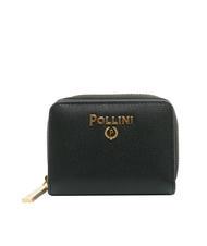 Portafoglio Donna Piccolo con Bottone e Zip - CHIARINI GRETA - Nero - PF  W5065/21AI GRN