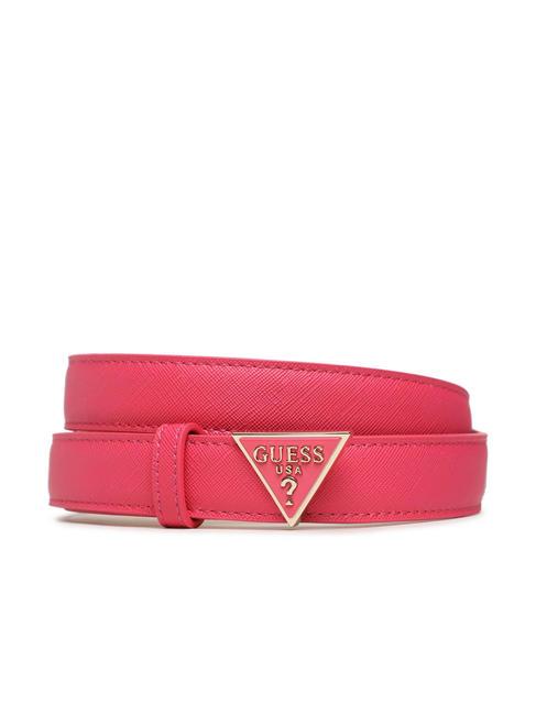 GUESS TRIANGLE LOGO Cintura magenta - Cinture