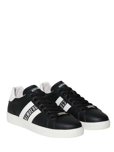 BIKKEMBERGS RECOBA M Sneakers in pelle nero/bianco - Scarpe Uomo