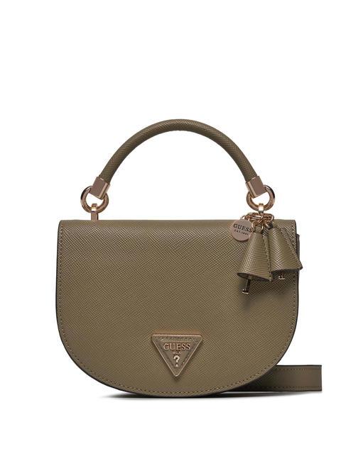 GUESS GIZELLE Mini Bag a mano, con tracolla sage - Borse Donna