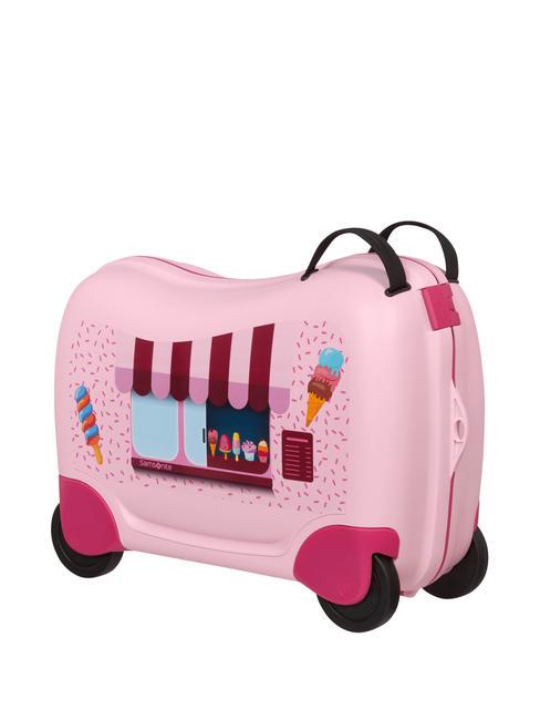 SAMSONITE DREAM2GO Trolley kids cavalcabile ice cream van - Bagagli a mano