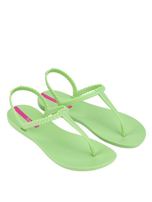 IPANEMA CLASS BASIC Sandali infradito green/green/pink - Scarpe Donna