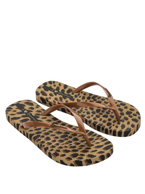 IPANEMA ANIMALE PRINT II  Infradito stampate beige/brown - Scarpe Donna