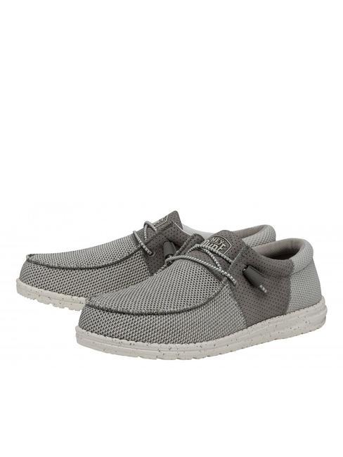 HEY DUDE WALLY TRI Scarpa mocassino easy-on ash - Scarpe Uomo