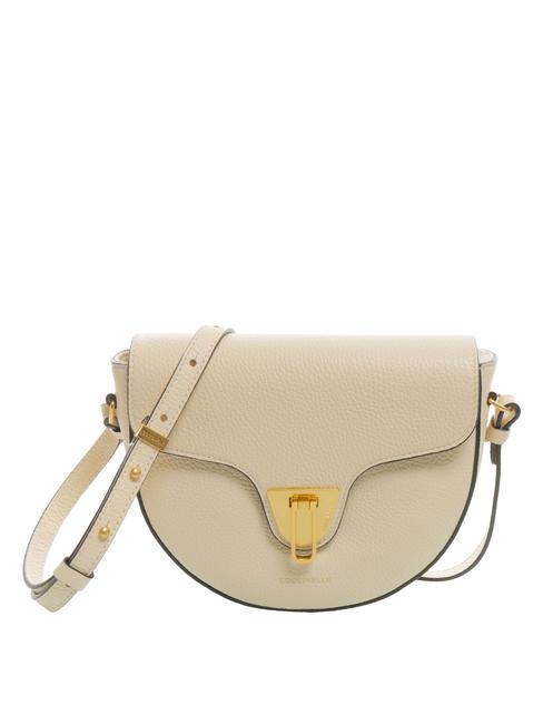 COCCINELLE BEAT SOFT Borsa mini in pelle martellata butter - Borse Donna