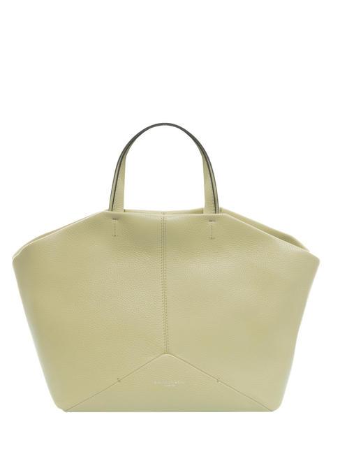 GIANNI CHIARINI AMBRA Maxi borsa a mano in pelle salad green - Borse Donna