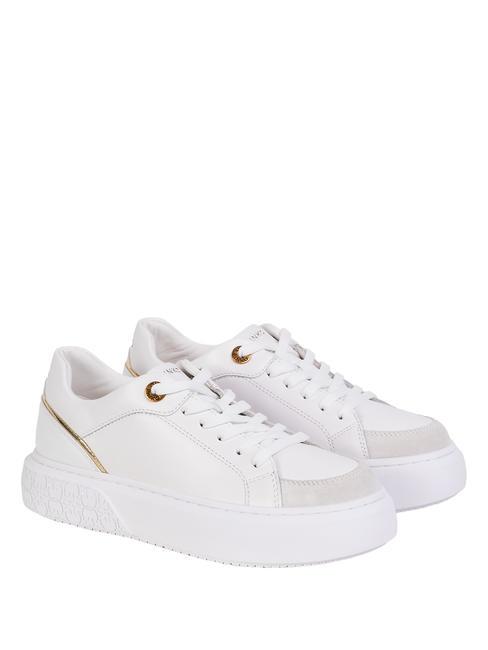 PINKO YOKO Sneakers in pelle white/platinum - Scarpe Donna