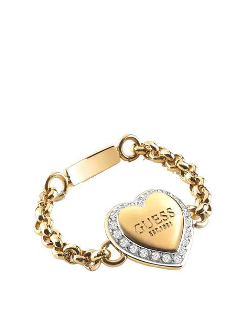 GUESS FINE HEART Anello yellow gold - Anelli