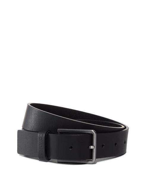 CALVIN KLEIN ESSENTIAL Cintura in pelle ckblack - Cinture