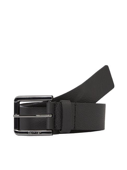 CALVIN KLEIN INLAY Cintura in pelle ckblack - Cinture