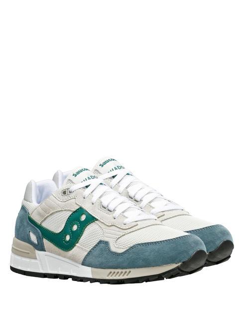 SAUCONY SHADOW 5000 Sneakers wht/gray/green - Scarpe Uomo