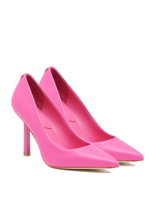 GUESS CIANCI Décolleté Alte in pelle fuxia - Scarpe Donna