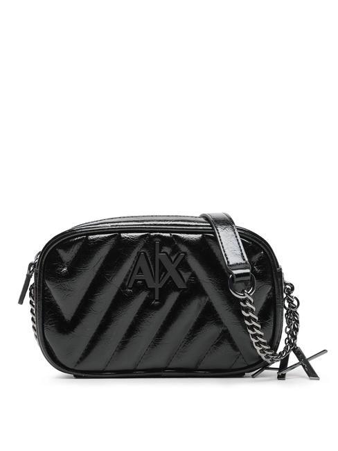 ARMANI EXCHANGE MATELASSE Borsa mini a tracolla Nero - Borse Donna