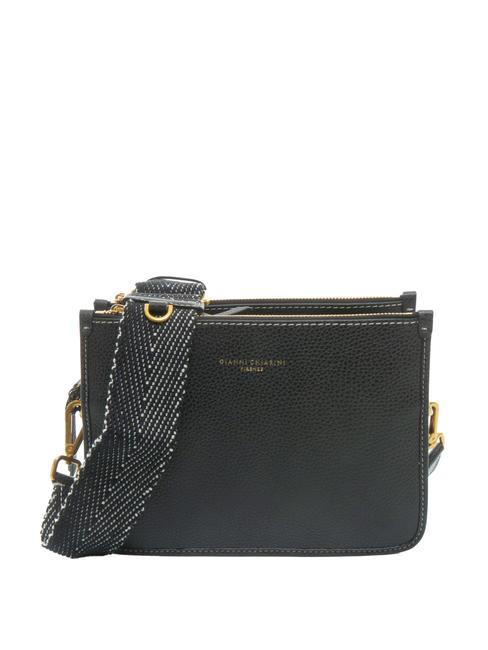 GIANNI CHIARINI DEBBIE Borsa in pelle a tracolla Nero - Borse Donna