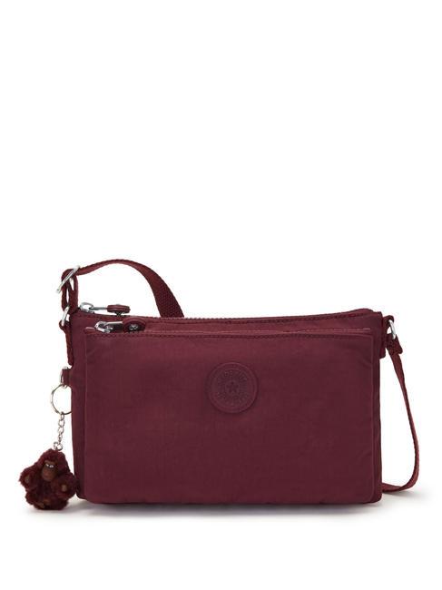 KIPLING MIKAELA Borsa piccola a tracolla merlot - Borse Donna