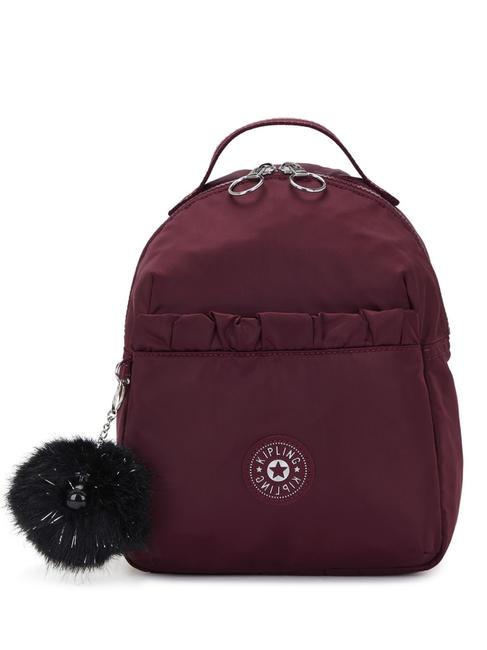 KIPLING ADAM S Zaino merlot sateen - Borse Donna