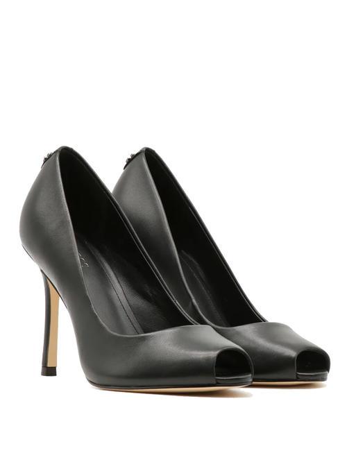 GUESS BLANCHI Décolleté open toe in pelle NERO - Scarpe Donna