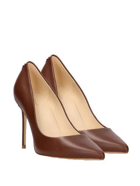 GUESS SABALIA4 Décolleté in pelle COGNAC - Scarpe Donna