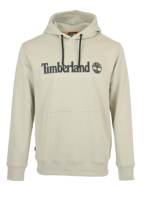 TIMBERLAND WWES REGULAR Felpa con cappuccio island fossil - Felpe Uomo