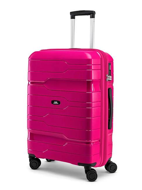 CIAK RONCATO DISCOVERY Trolley misura media, espandibile fuxia - Trolley Rigidi