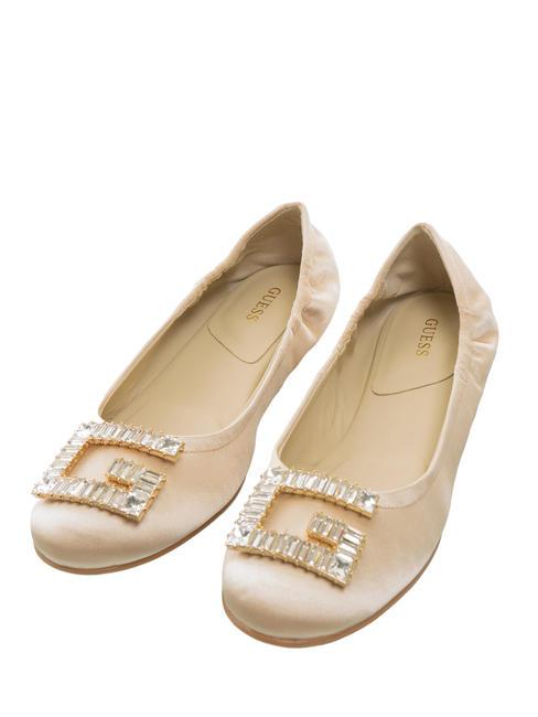 GUESS MICKE2 Ballerine con applicazione gioiello gold - Scarpe Donna