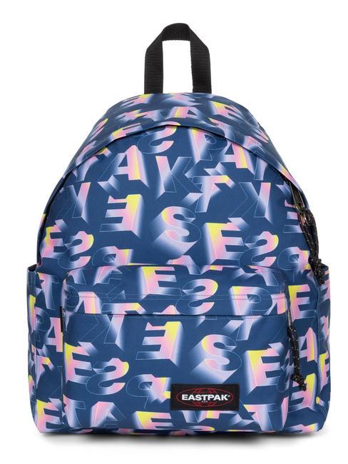 EASTPAK PADDED DAY PAK'R Zaino porta PC 14" con tasca porta borraccia blocktype navy - Zaini Scuola & Tempo Libero