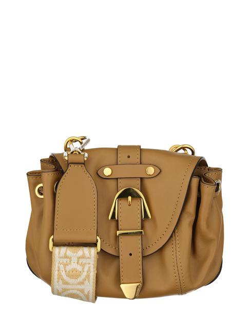 COCCINELLE ALEGORIA Smooth Mini Bag a tracolla, in pelle nocciola - Borse Donna