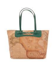 Alviero Martini Prima Classe Soft Generation Borsa Shopper Verde