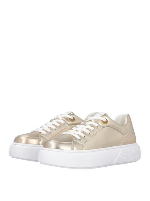 PINKO YOKO Sneakers laminate platinum - Scarpe Donna