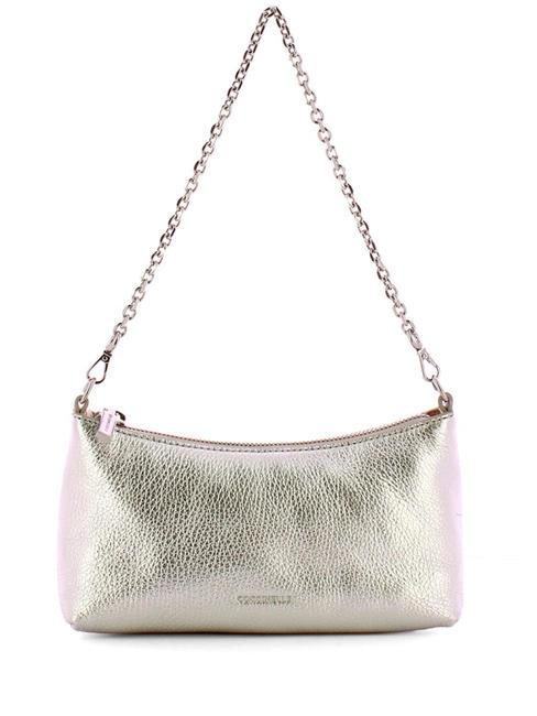 COCCINELLE AURA Mini Bag a spalla, con tracolla SILVER - Borse Donna