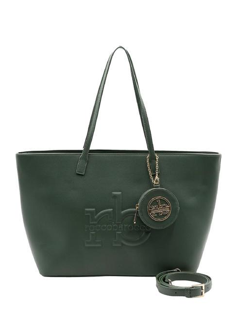 ROCCOBAROCCO PERLA Borsa shopping con tracolla verde - Borse Donna