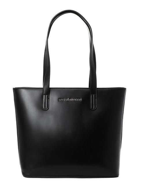 ROCCOBAROCCO CORNIOLA Borsa shopping a spalla nero - Borse Donna