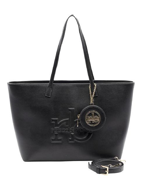 ROCCOBAROCCO PERLA Borsa shopping con tracolla nero - Borse Donna