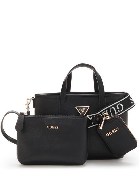 GUESS LATONA  Mini Bag a mano, con tracolla NERO - Borse Donna