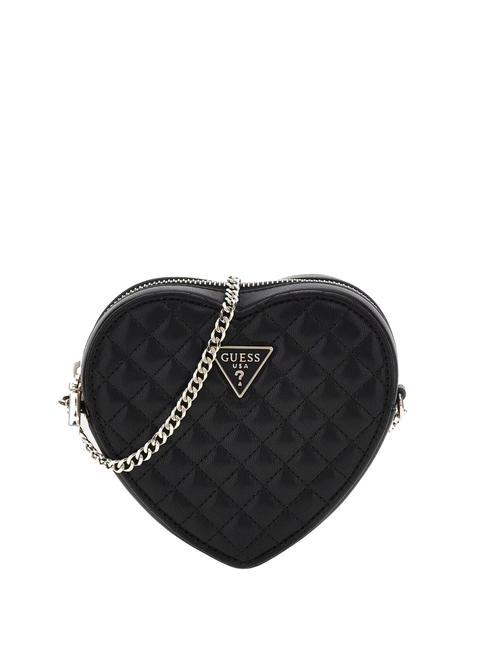 GUESS RIANEE Micro bag a tracolla NERO - Borse Donna