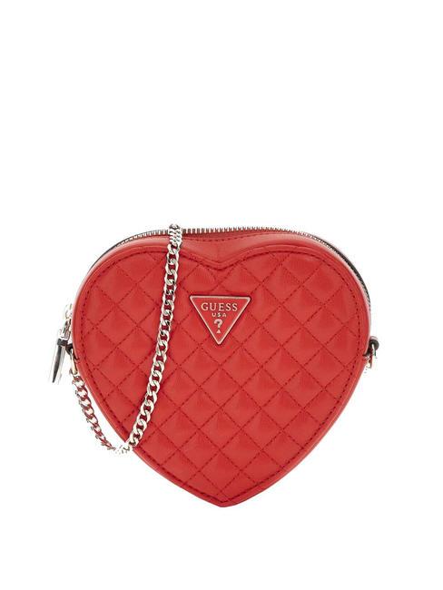 GUESS RIANEE Micro bag a tracolla ROSSO - Borse Donna