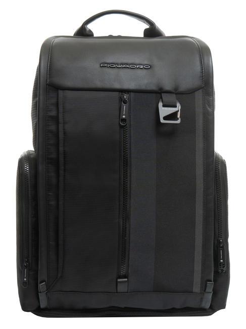 PIQUADRO STEVE Zaino porta pc 15.6" Nero - Zaini da lavoro porta PC