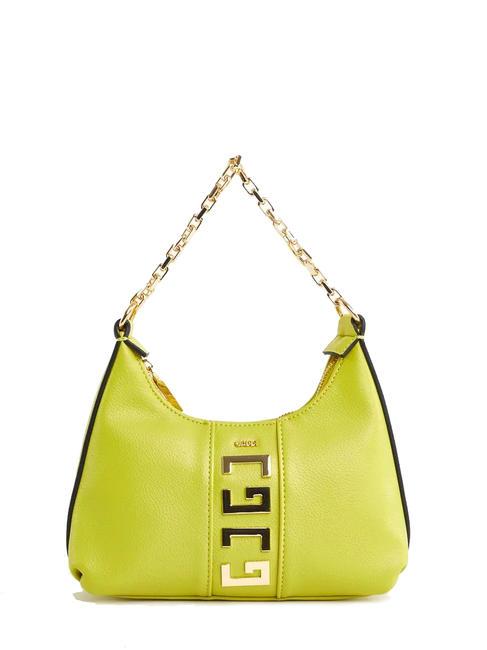 GAUDÌ BLAKE Borsa a spalla manico catena LIME - Borse Donna