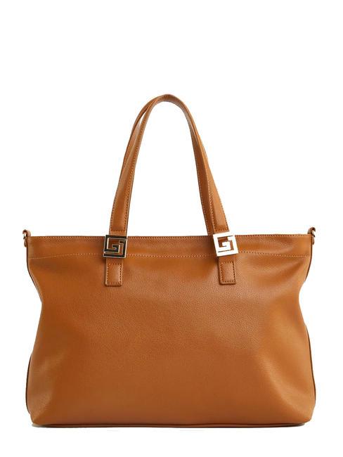 GAUDÌ BRIGITTE Borsa a spalla con tracolla tan - Borse Donna