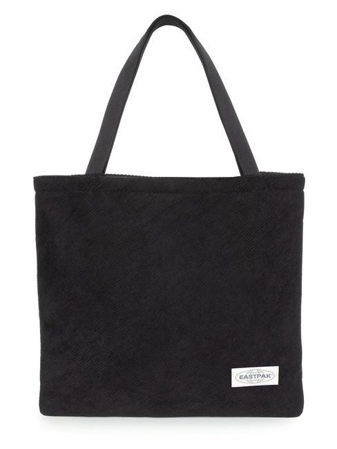 EASTPAK CHARLIE  Shopper morbida a spalla cords angled black - Borse Donna