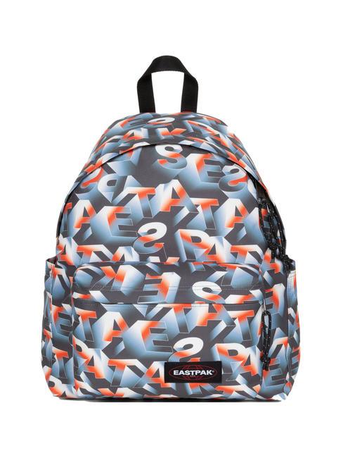 EASTPAK PADDED DAY PAK'R Zaino porta PC 14" con tasca porta borraccia blocktype grey - Zaini Scuola & Tempo Libero