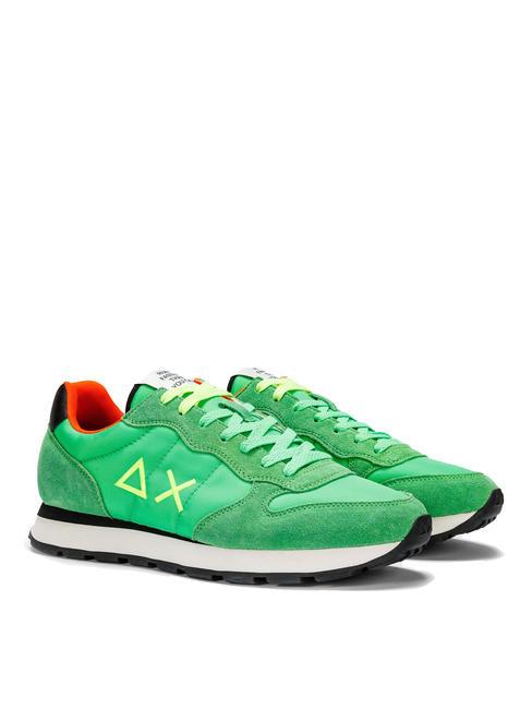 SUN68 TOM SOLID Sneakers verde fluo - Scarpe Uomo