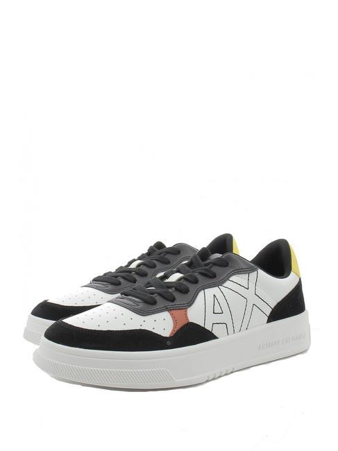 ARMANI EXCHANGE A|X Sneakers black+yellow - Scarpe Uomo