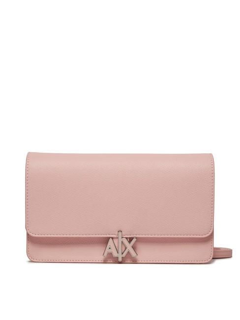 ARMANI EXCHANGE A|X METALLIC Borsa a tracolla pink stop - Borse Donna