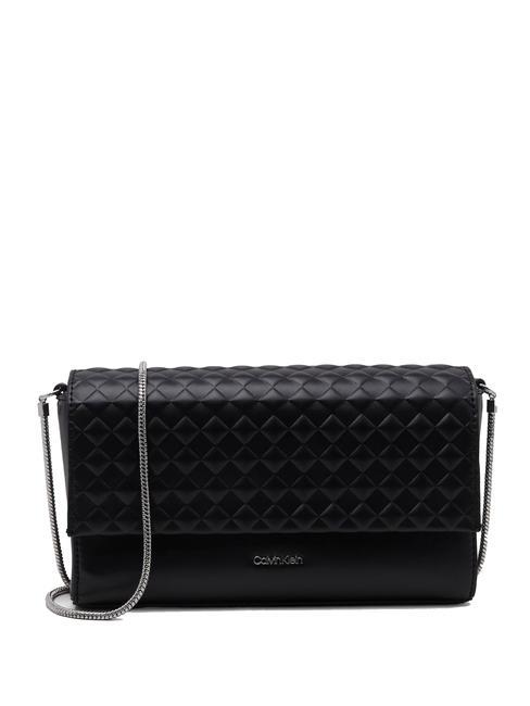 CALVIN KLEIN CALVIN MINI QUILT Mini Bag a tracolla pvh black - Borse Donna